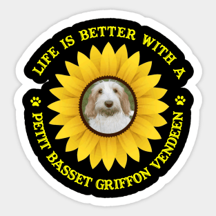 Petit Basset Griffon Vendeen Lovers Sticker